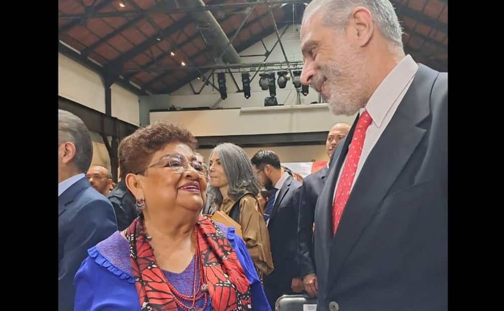 Ernestina Godoy Ramos designa a Jorge Nader Kuri director del INACIPE dentro de la FGR (15/01/2026). Foto: X (@ErnestinaGodoy_)