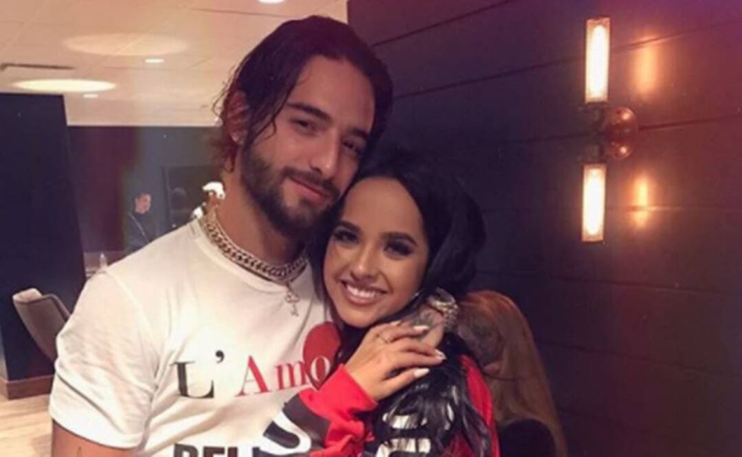 Becky G dijo estar orgullosa de Maluma Foto: Instagram