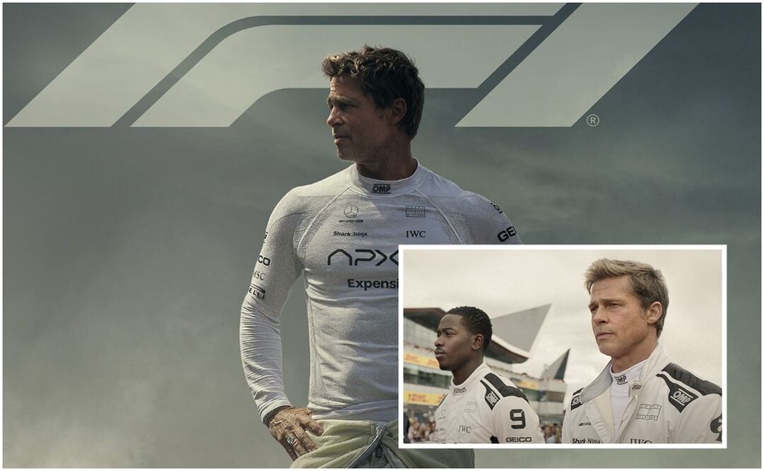 Brad Pitt protagonizará 'F1', una cinta que desnudará la intimidad del máximo circuito automotriz | FOTOS: @warnerbros