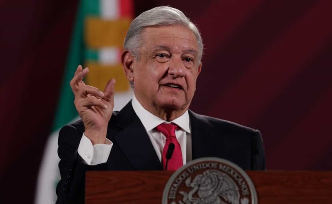 López Obrador aseguró que este plan no falla y no podrá ser bloqueado porque es convocar a la población a continuar con la transformación. Foto: Diego Simón Sánchez / EL UNIVERSAL