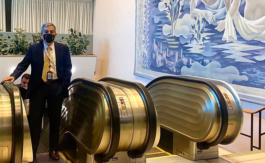 El embajador de México ante la Organización de las Naciones Unidas, Juan Ramón de la Fuente. Foto: @MexOnu / Twitter