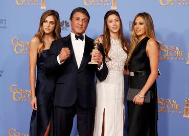 Sylvester Stallone se convierte en estilista por su hija