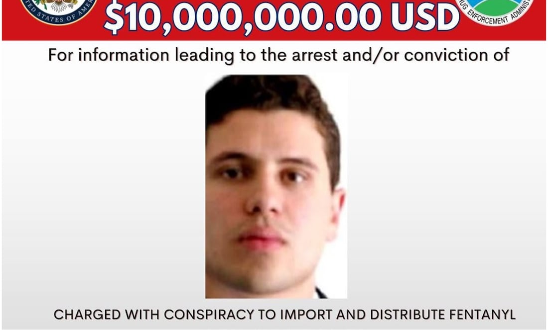 Iván Archivaldo Guzmán, hijo de "El Chapo" Guzmán, fundador del Cártel de Sinaloa. Foto: DEA