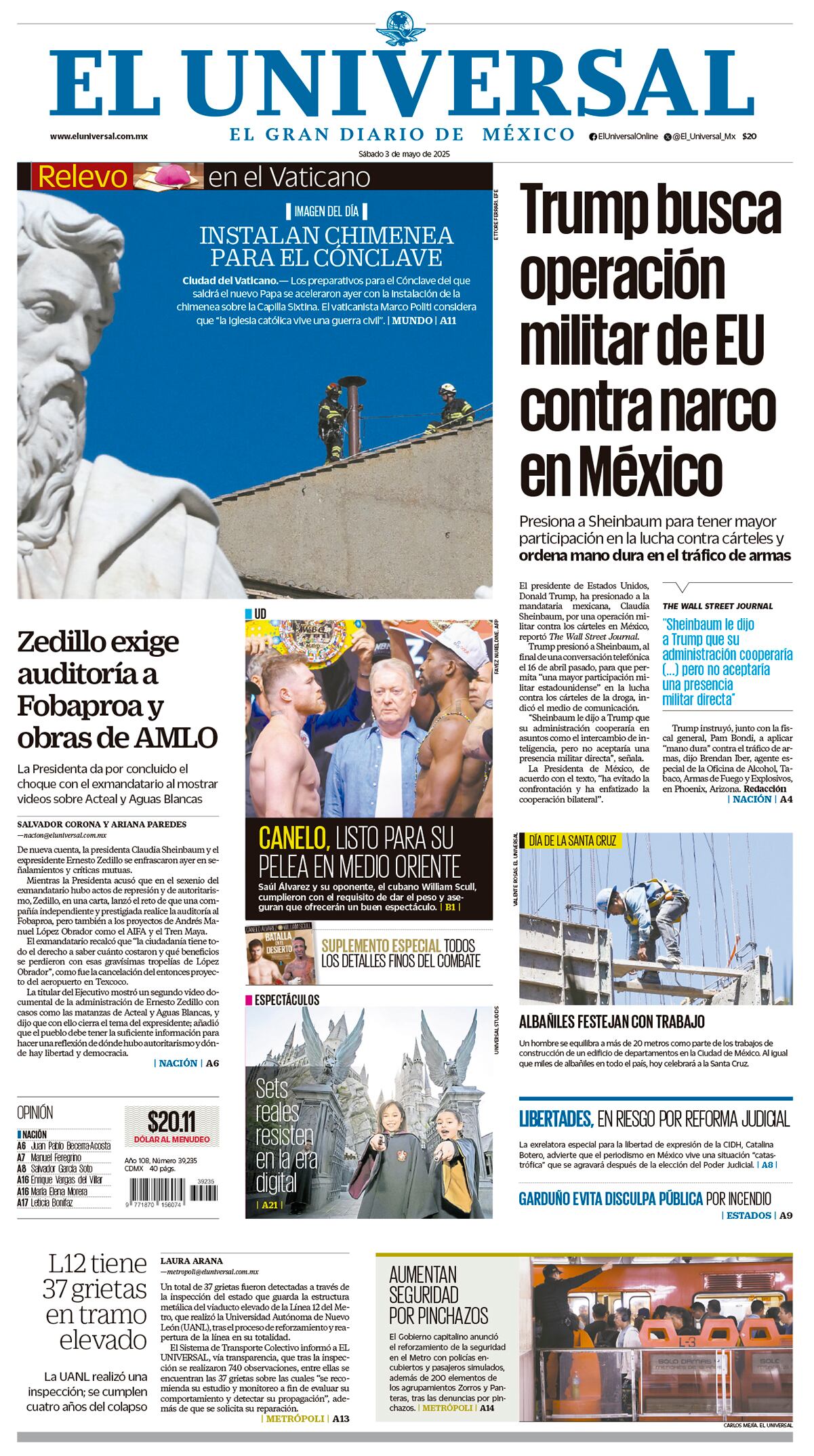 Portada impresa