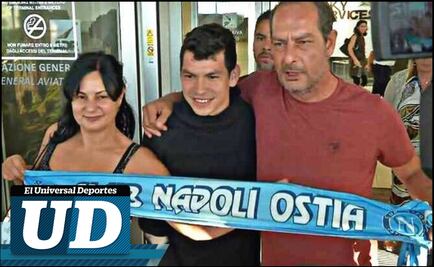 Hirving ‘Chucky’ Lozano ya está en Italia para fichar con el Napoli