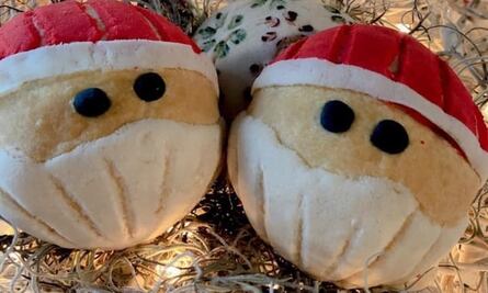Las conchaclaus, el pan de dulce de la Navidad