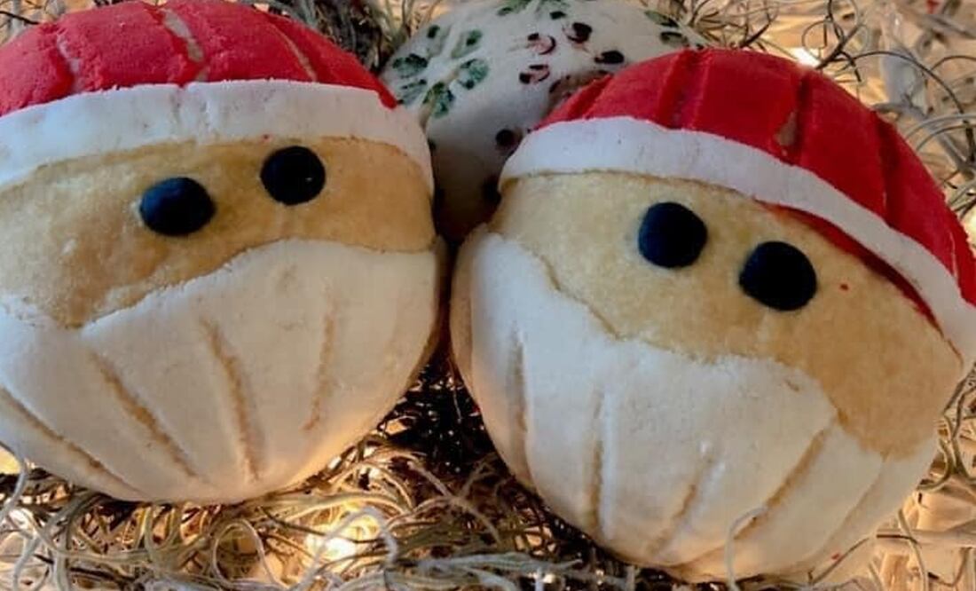 Las conchaclaus fueron creadas durante la pandemia. Foto: Facebook CONCHAS CASERAS