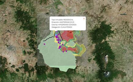 Inmuebles colapsados por el sismo del 19 de septiembre