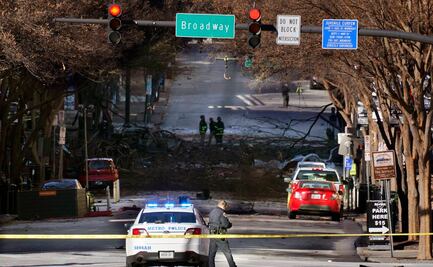 Autoridades de EU creen que explosión en Nashville pudo ser un acto suicida