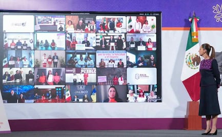 Gobernador de Tamaulipas refrenda compromiso de trabajar a favor de las mujeres; "Aquí estamos puestos, Presidenta", afirma