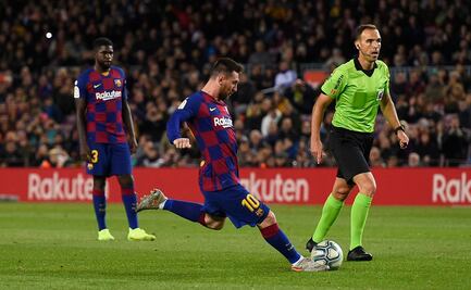 Messi y sus impresionantes goles de tiro libre ante el Celta