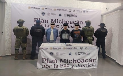 Plan Michoacán por la Paz y la Justicia; caen 4 personas y decomisan arsenal en operativos federales