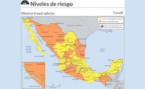 Canadá comparte alerta de EU por seguridad en Mexicali, Baja California (25/08/2026). Foto: Especial