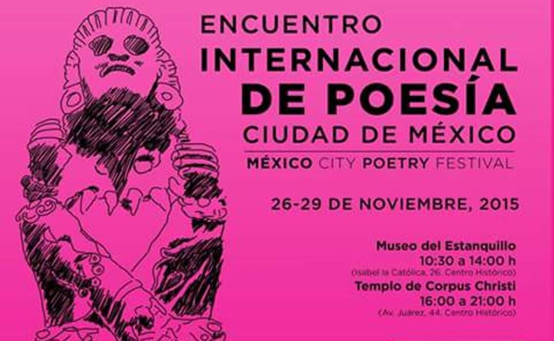 "El público conocerá poesía de África, Asia, Europa, Oceanía y América, la cual será expuesta en más de una docena de lenguas", indicó el poeta Mario Bojórquez, director general del encuentro. FOTO: Twitter/@EPoesiaCDMX.