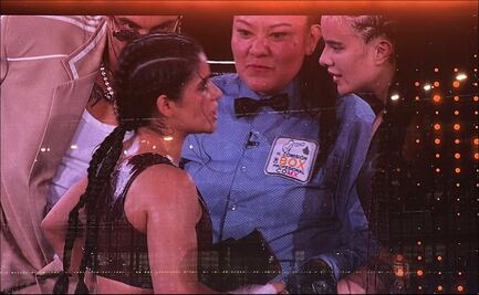 Alana Flores exhibe a Gala Montes en Supernova Orígenes; Sebastián Cáceres estuvo en el ring apoyándola