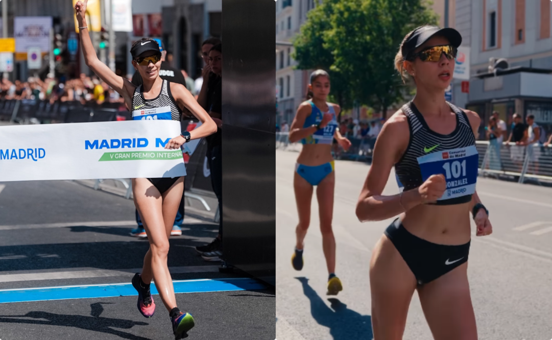 Alegna González en el Gran Premio de Marcha en España - Fotos: @WorldAthletics en X