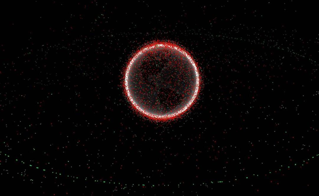 Se han registrado más de 500 mil desechos espaciales en la orbita terrestre. Foto: Especial