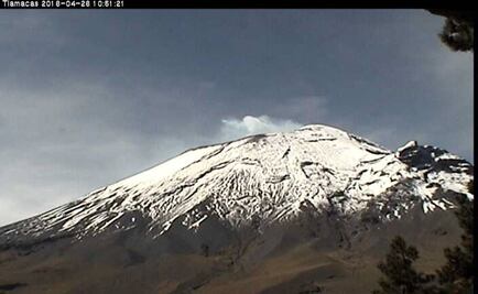 Popocatépetl volcano spews 112 exhalations