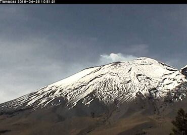 Popocatépetl volcano spews 112 exhalations