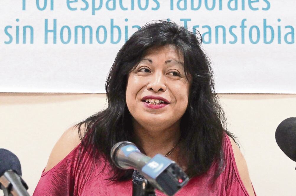 Diana Sacayán, activista social y de género, fue apuñalada a muerte en su casa el 13 de octubre de 2015 (ARCHIVO EFE)