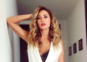 Geraldine Bazán se muestra semidesnuda en Instagram