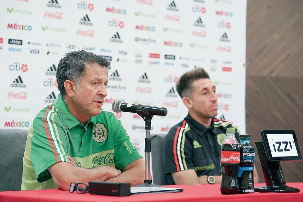 Imago7. La Selección Nacional ofreció una conferencia de prensa al llegar a San Luis Potosí 