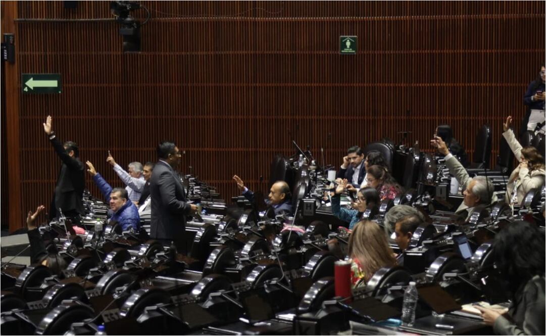 Diputados avalan reforma constitucional en materia de igualdad sustantiva . Foto: Carlos Mejía/EL UNIVERSAL