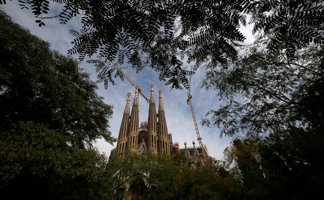 Además, con motivo del quinto aniversario de Dedicación de la Sagrada Familia, el próximo noviembre se utilizará por primera vez el interior de la Sacristía de Poniente. FOTO: Manu Fernández/AP.