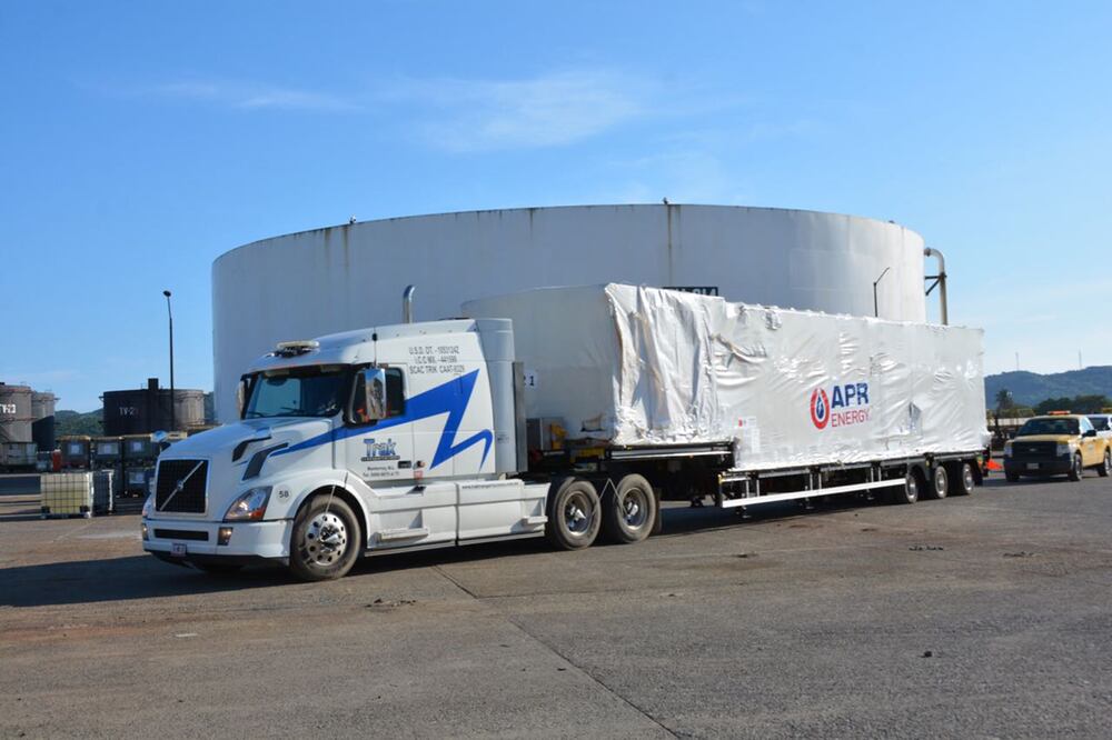 Llegan turbogeneradores a refinería de Salina Cruz