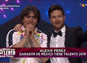 Alexis Pérez gana "México Tiene Talento" en una reñida final