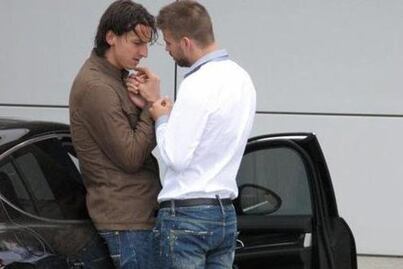 Piqué da su versión sobre la foto con Zlatan