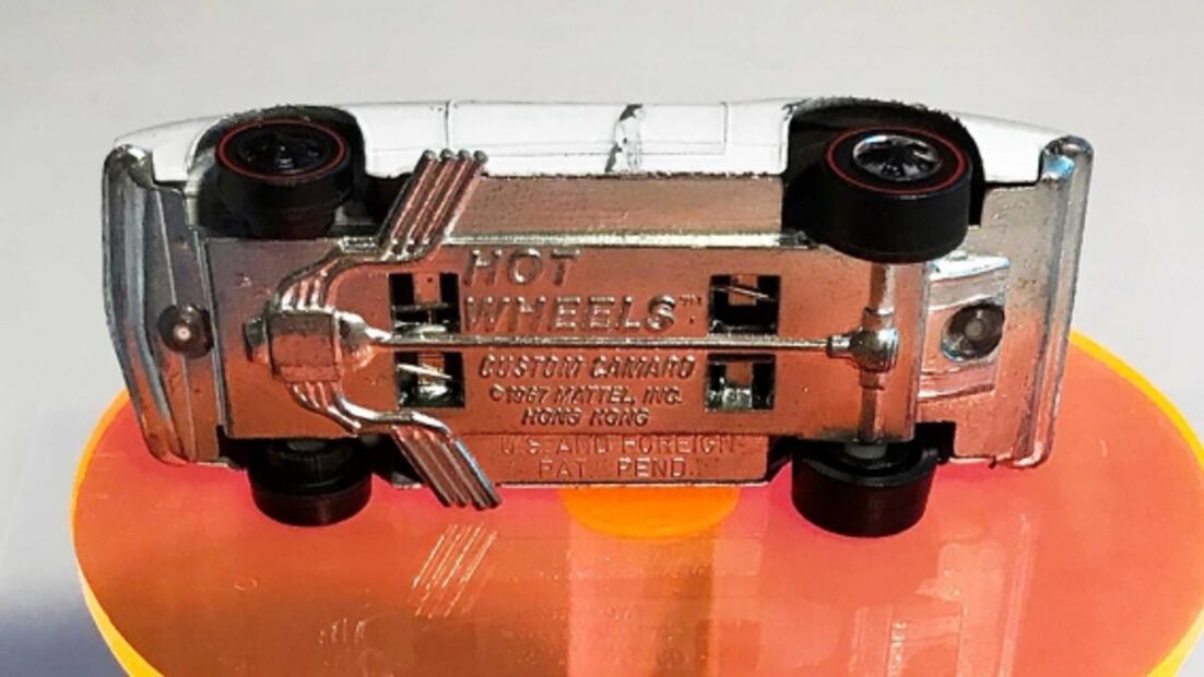 El Chevrolet Camaro de juguete que vale lo mismo que cuatro reales