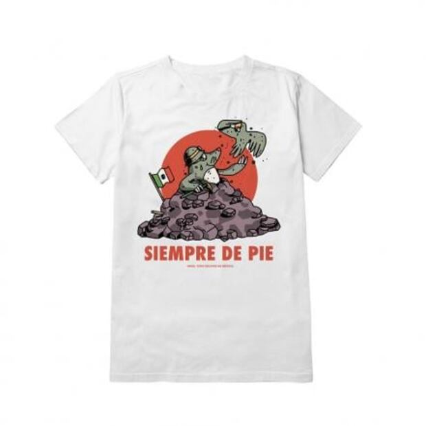 Tony Delfino lanza playeras de Frida, la perrita que robó el corazón a México