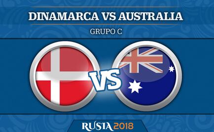 ¡En Vivo! Dinamarca vs Australia