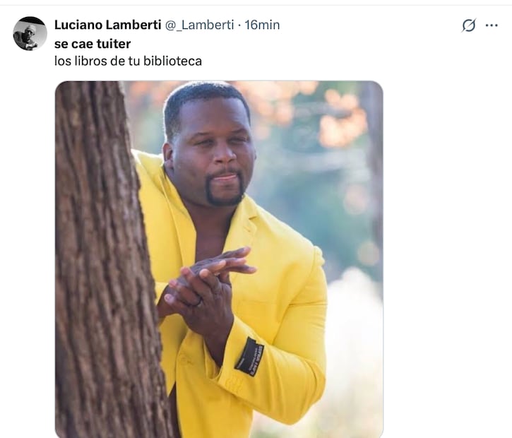 La caída de X desata la mejor ola de memes. Foto: Redes sociales