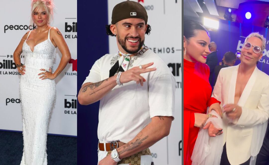 Grandes estrellas de la música latina se reunieron para celebrar la entrega de los Billboard 2023. Foto: Instagram Latin Billboard