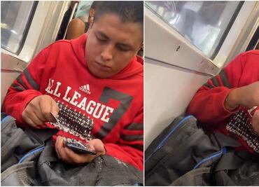 Captan en VIDEO a usuario del Metro inhalando polvo; STC anuncia refuerzo de vigilancia