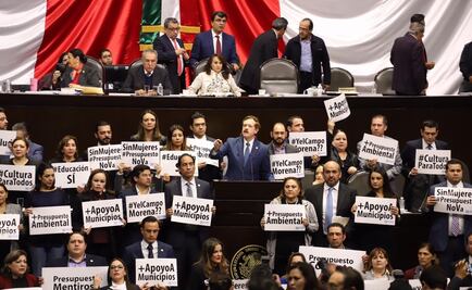 Diputados del PRI, PAN y MC arremeten contra Presupuesto de AMLO