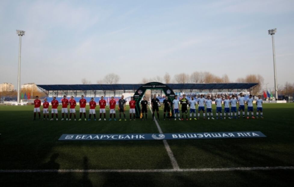 Bielorrusia, orgulloso de seguir con su futbol a pesar del coronavirus