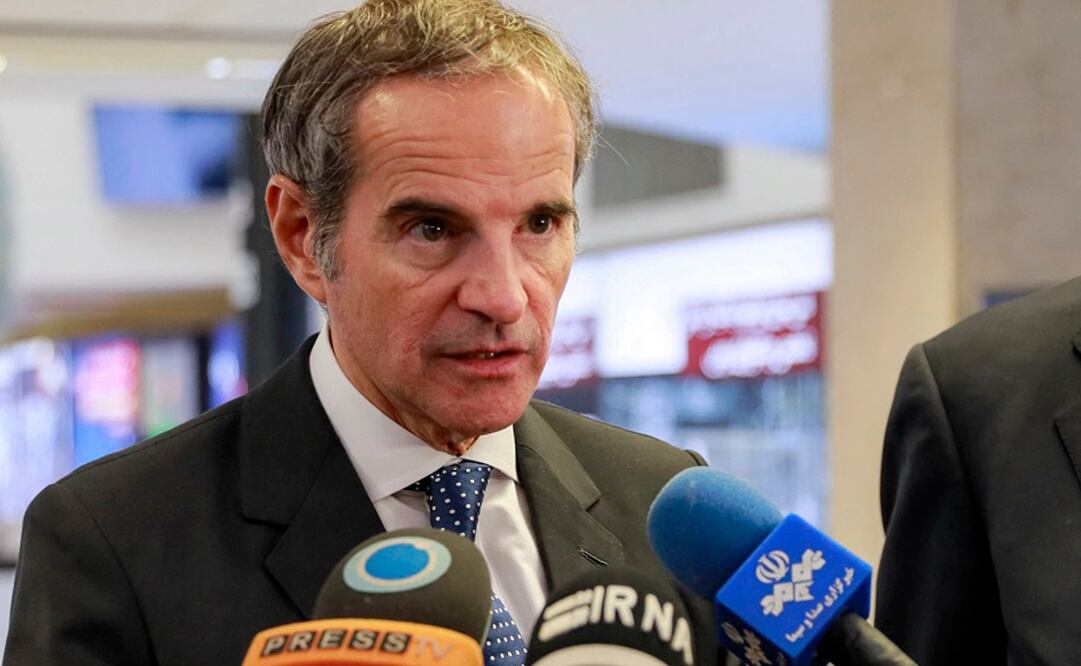 Rafael Grossi, director del Organismo Internacional de Energía Atómica (OIEA). Foto: AFP