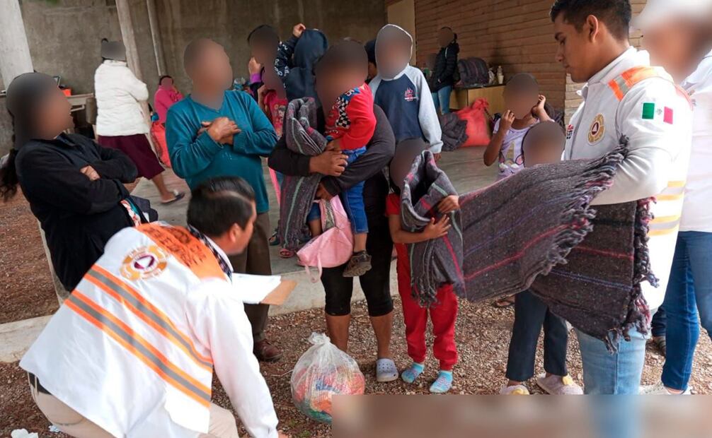 La Secretaría de Protección Civil informó que son mil 664 los hombres, mujeres y niños que han dejado sus hogares en los municipios de La Concordia, Chicomuselo y Socoltenango que han buscado refugio. Foto: Especial.