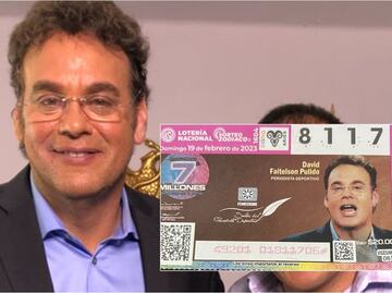 David Faitelson presume aparición en billetes de lotería: "Péguele al gordo"