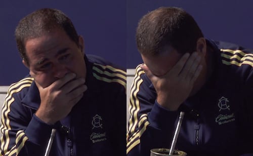 América's former coach André Jardine weeps watching emotional player farewell video