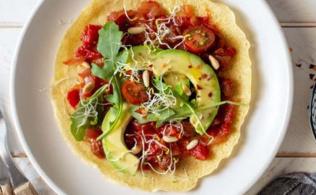 Estas crepes son fáciles de preparar y pueden almacenarse durante algunos días. Fuente: Freepik.