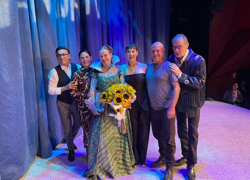 Mónica Dionne protagoniza "La Ternura".
Foto: Mejor Teatro, cortesía