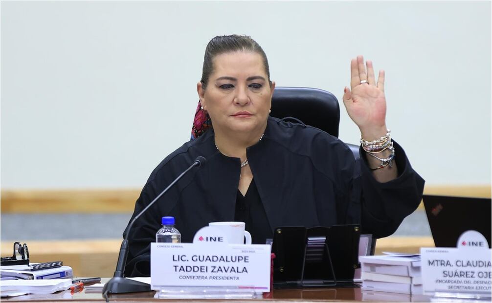 Guadalupe Taddei, consejera presidenta del INE. Foto: Fernanda Rojas/EL UNIVERSAL