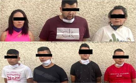 Detienen a siete presuntos integrantes de la Unión Tepito en la colonia Morelos