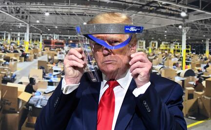 Logré superar aversión a las mascarillas, dice Donald Trump 