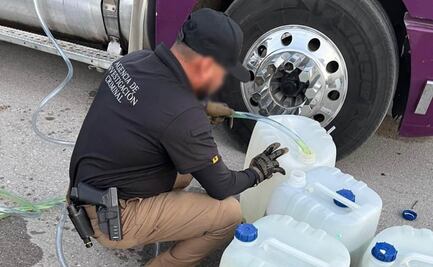 Caen dos por transportar drogas en Durango y Coahuila; incautan 250 litros de heroína líquida y 47 kilos de metanfetamina