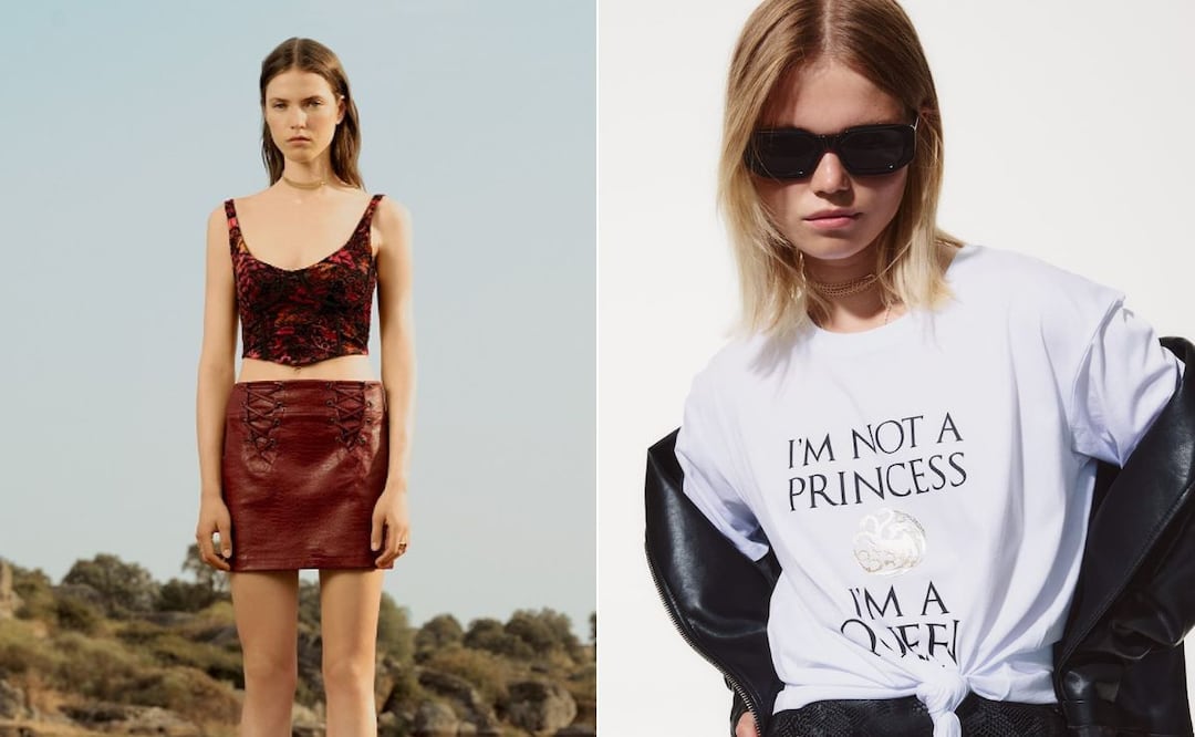 Con el estreno de "La casa del dragón" llega una nueva colección de Stradivarius inspirada en la serie / Foto: Stradivarius